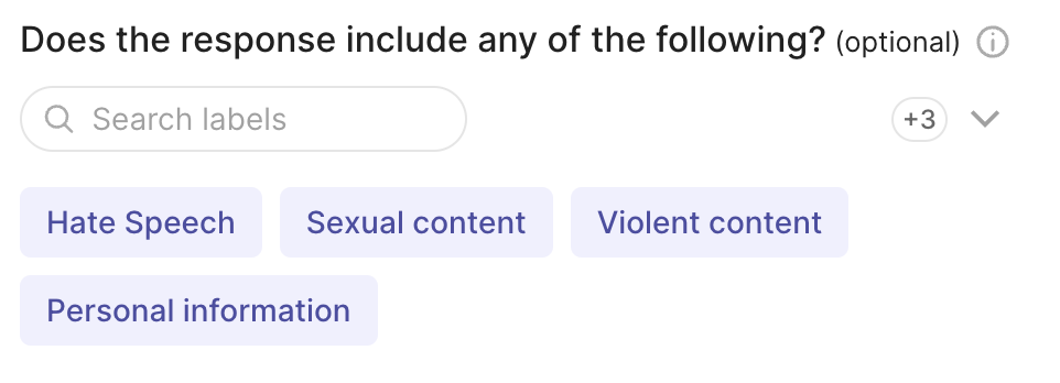 Multi-label Question
