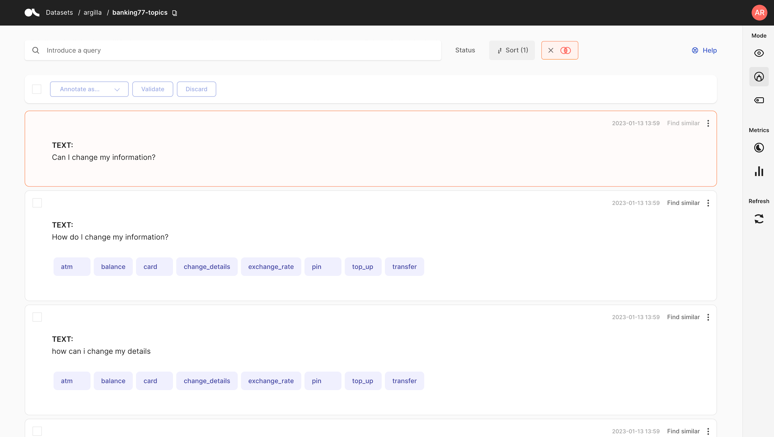 Similarity search